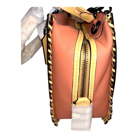 COACH Colorblock Dreamer Satchel - Picture 2 of 6